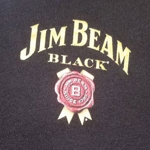 Jim Beam Black Women's V-Neck T-Shirt Large